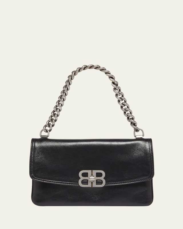 BB Soft Leather Phone Wallet on Chain
